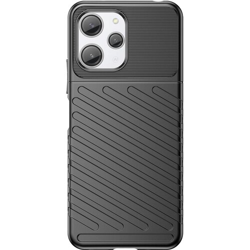 HURTEL Armoured flexible case ovitek za Xiaomi Redmi 12 Thunder Case, črn, (21896462) Cene