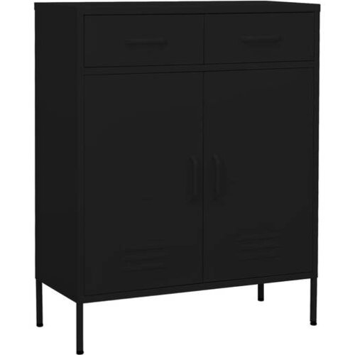  za pohranu crni 80 x 35 x 101 5 cm čelični Cene