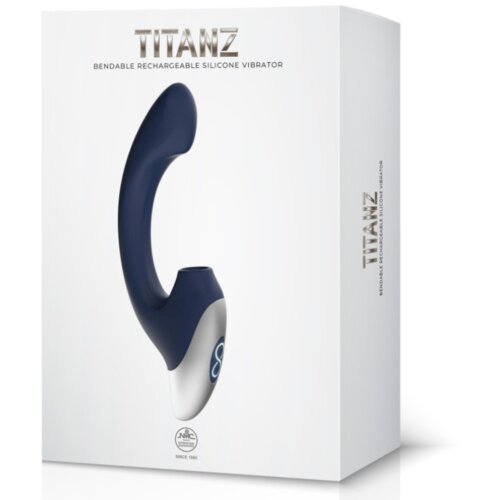 NMC Titanz Vibrator Rabbit Titanz 8 Blue Cene