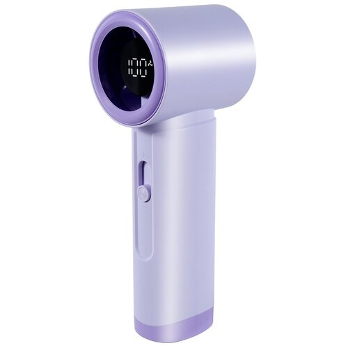 INF Digitalni turbo ročni mini ventilator z LED zaslonom, USB-C Purple, (5000286577) Cene