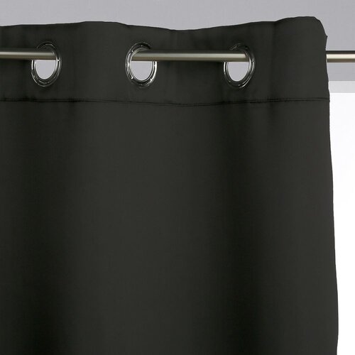Atmosphera zavjesa blackout 2/1 135x240 cm PES crna Slike