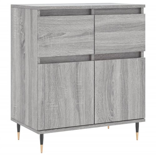 Maison Chic Komoda - Predalnik siva sonoma 60x35x70 cm inženirski les, (21717993) Slike