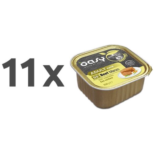 Oasy Grain Free Pat&eacute; Adult govedina in zelenjava, pat&eacute; v posodici - 150 g 11 x 150 g Cene