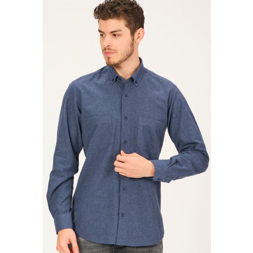 Dewberry G730 MEN'S SHIRT-LACİVERT Cene