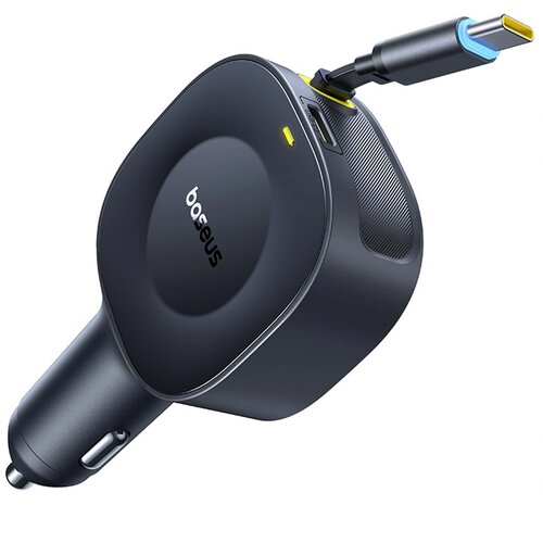 Baseus AVTO POLNILEC PRIME TRIP VR2 30W Z IZVLEČNIM KABLOM ZA PAMETNE TELEFONE, (5000262103) Slike