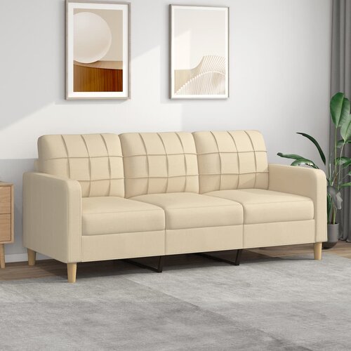  The Living Store Trosed krem 180 cm blago - Kavč Trosed, (21440424) Cene