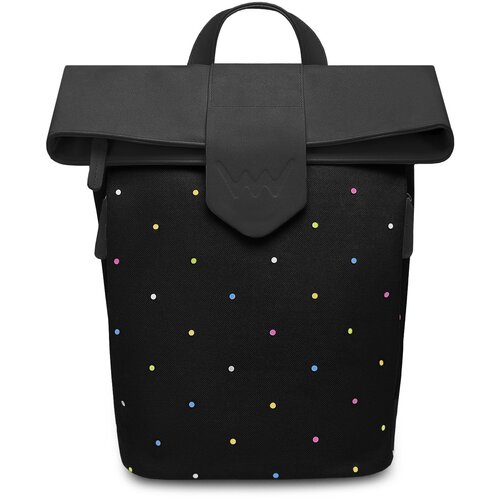 Vuch Mellora Dotty Black Urban Backpack Cijene