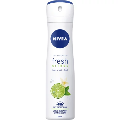 Nivea Fresh Citrus 48h antiperspirant deodorant v spreju 150 ml za ženske