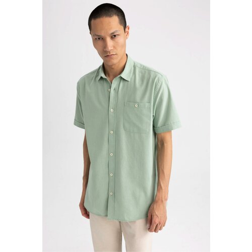 Defacto Regular Fit Polo Neck Short Sleeve Shirt Cene