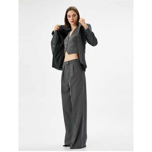 Koton Palazzo Trousers Wide Leg Normal Waist Slike