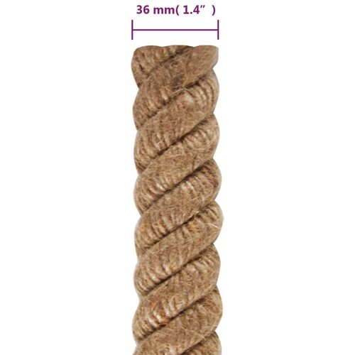  Uže od jute dužina 10 m debljina 36 mm Slike