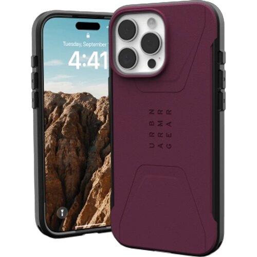 Forcell UAG CIVILNI OVITEK ZA MAGSAFE ZA IPHONE 16 PRO MAX S POPOLNO ZA&amp;Scaron;ČITO, (5000275760) Slike