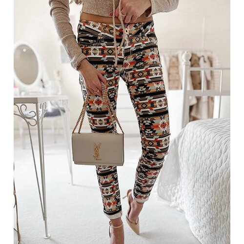 Gemre Multicolored Patterned Aya Pants Cene