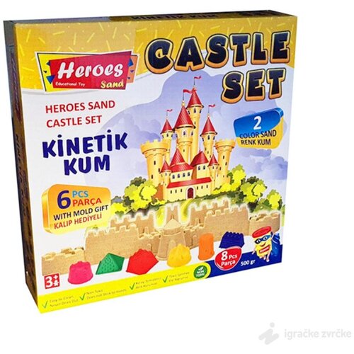 Heroes kinetički pesak sa modlama kule Slike