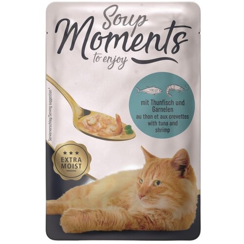 Moments Cat Adult juha tuna i &scaron;kampi 40 g vrećica Cijene