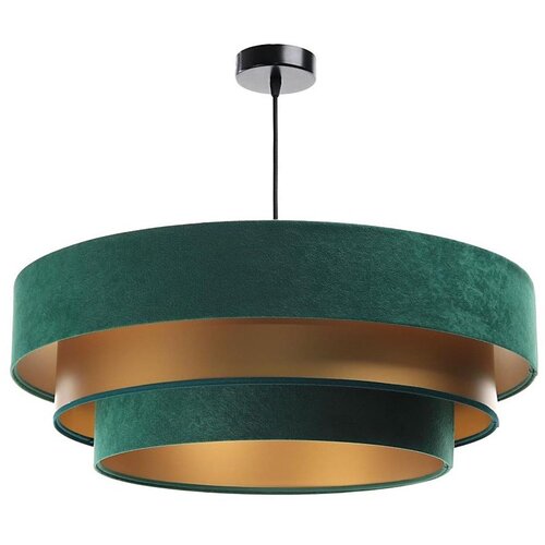  Luster na sajli TRINITI 1xE27/60W/230V zelena/zlatna Cene