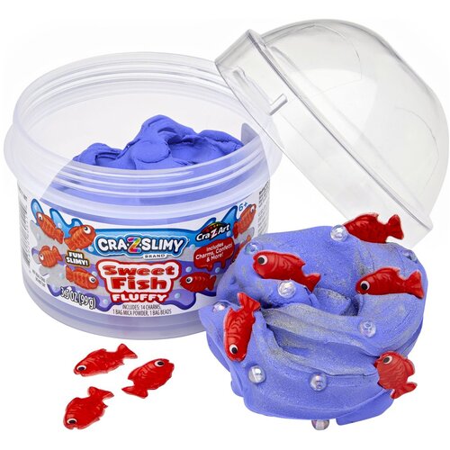 Cra-z-art slime u posudici sa slatkim ribicama Slike