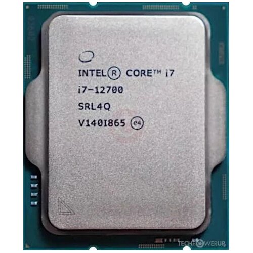 Intel Procesor 1700 Core i7-12700 1.4Ghz Tray Cene