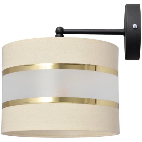  Zidna lampa HELEN 1xE27/15W/230V krem/crna/zlatna Cene