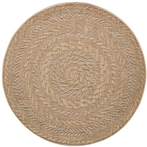 NORTHRUGS Bež zunanja preproga Almendro, &amp;Oslash; 160 cm Slike