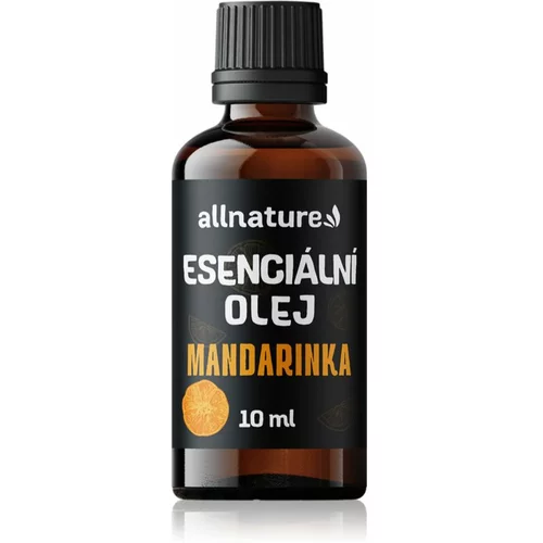 Allnature Tangerine essential oil esencijalno mirisno ulje za psihičko blagostanje 10 ml