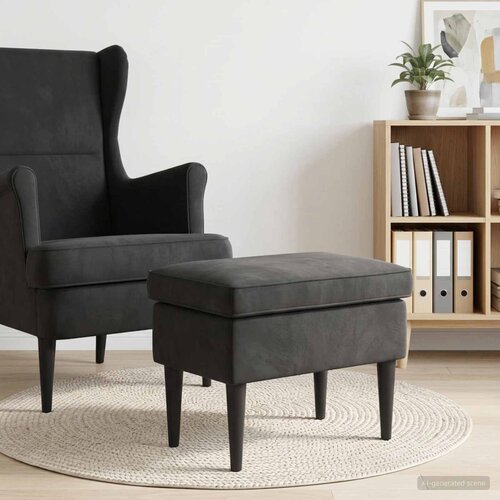  Stolica za noge Crna 55 x 35 x 41 cm Bar&amp;scaron;un Slike