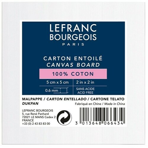 Lefranc &amp;amp; Bourgeois Karton za bojanje (5 x 5 cm, 280 g/m&amp;sup2;) Slike