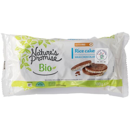 Nature¿s Promise Pirinc.galete mlec.cokol.BIO GF NP 100g Cene