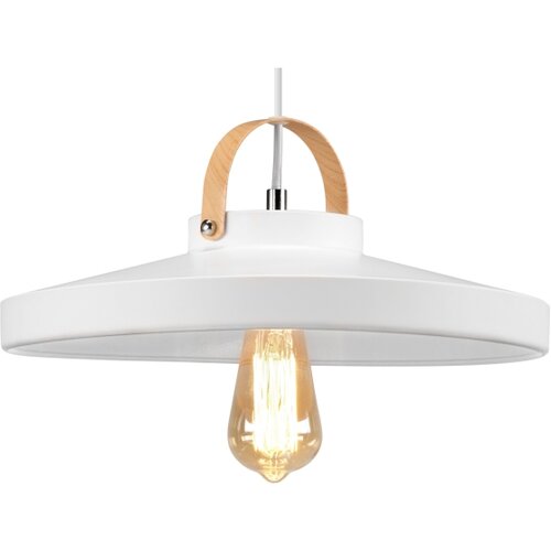  visilica na lanku NEXT 1xE27/60W/230V bela Slike