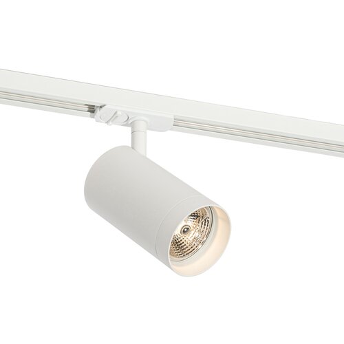 QAZQA Moderni reflektor bela za 1-fazni tirni sistem 70 mm - Iconic Jeana Luxe Cene