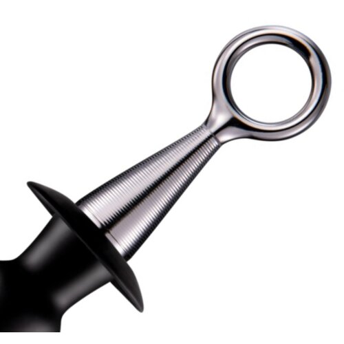 NMC Anal Analni Čep Nmc Silicone L With Handle 5&amp;#039;&amp;#039; Slike