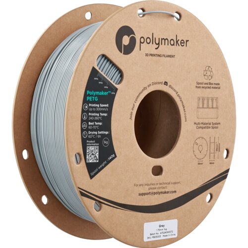 Polymaker PETG Grey - 1,75 mm / 1000 g Cene