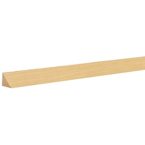 x drveni trokutni profil (2,4 m 1,4 cm 1,4 cm, smreka-bor, neobrađeno) Cijene