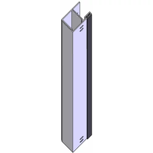 CAMARGUE profil za nišo top-roller (v 210 cm, srebrne barve)