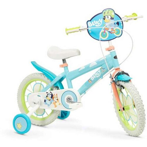  Dječji bicikl Bluey 14 Plava Zelena Cijene