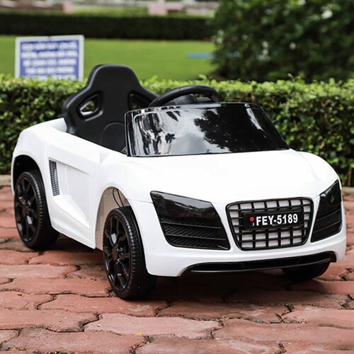  Dečiji automobil sa daljinskim upravljacem na akumulator AUDI mini - beli Cene