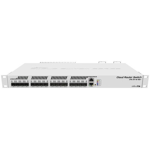MikroTik Mrežno stikalo CRS317-1G-16S+RM, giga, 48 cm, 1 x RJ45, 16 x SFP+ Cene