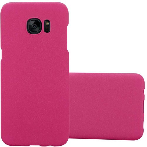 Cadorabo Case, združljiv s Samsungom v Frosty Pink - Hard Case za&scaron;čitni pokrov v zmrznjenem videzu proti praskam in udarcem, (20566374) Cene