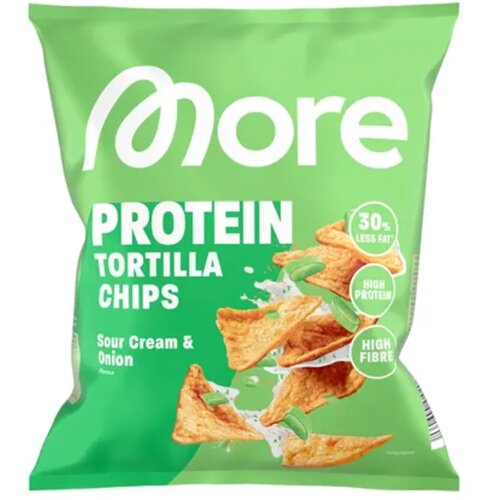  Beljakovinski tortilja čips - Sour Cream & Onion Cene