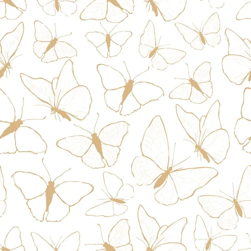 Lilipinso Dječja tapeta 10 m x 50 cm Butterflies –