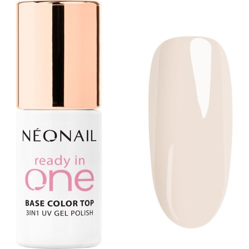 NeoNail Ready In One 3in1 UV Gel Polish gel lak za nohte z diamantnim prahom odtenek 02 One Coconut Milk 7.2 ml Slike