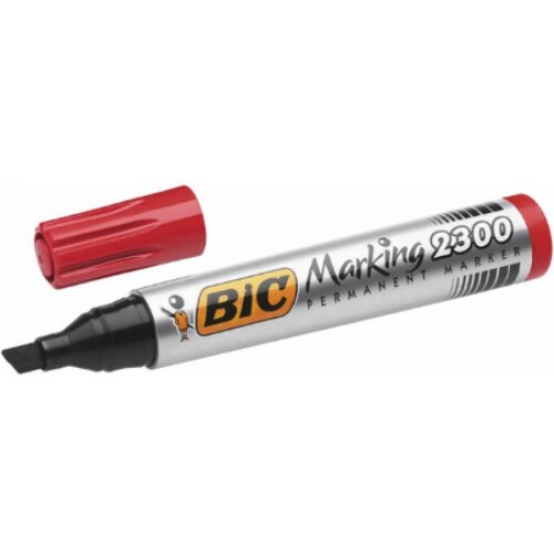 Bic marker permanent crveni 2300 kosi vrh Cene