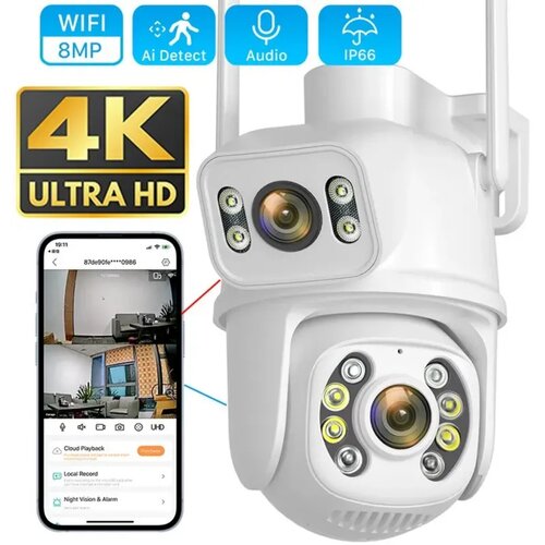  IP  ptz spoljna kamera sa 2 nezavisna sočiva Cene