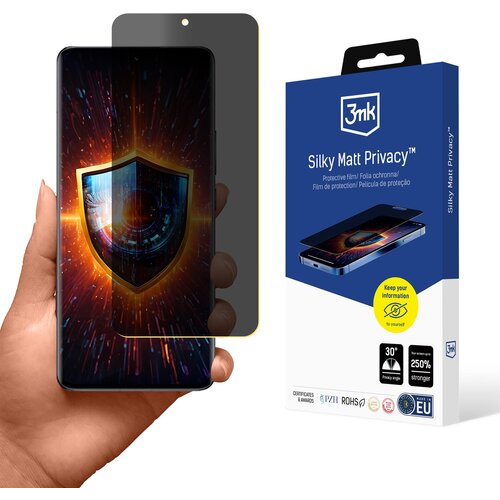 3mk privacy kaljeno steklo za xiaomi 13 pro mat z zaščito proti udarkom, (5000027737) Cene