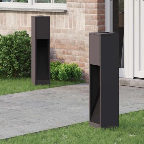  Solarna LED svjetiljka za stazu 2 pcs Crna Cijene