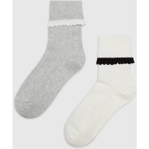 Marisse Women's Socks Z-Sk-4508 Off White Cene