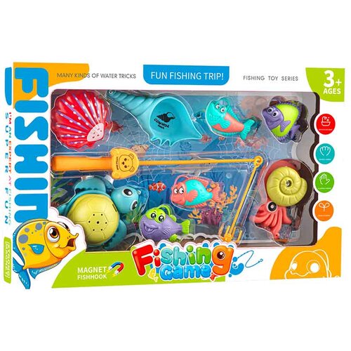  Dječja igra pecanja Fishing Game – magnetni set za kupanje i igru Model 01 Cene