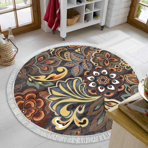 Opviq tepih 90cm braon Slike
