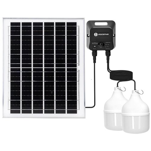 Aigostar LED solarni luster sa senzorom 2x LED/70W/12V 12000 mAh 6500K prečnika 12 cm Cene