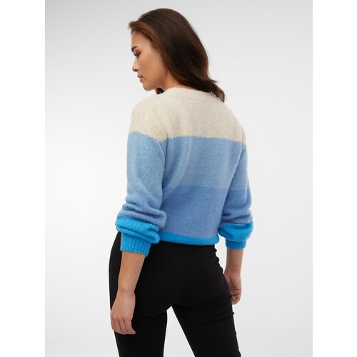 Orsay Blue Women's Striped Sweater - Women Cene